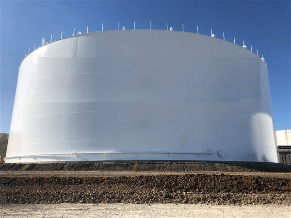 5.8 million gallon welded steel water storage tank in Idaho — API 650 Thick Juice Storage Tank