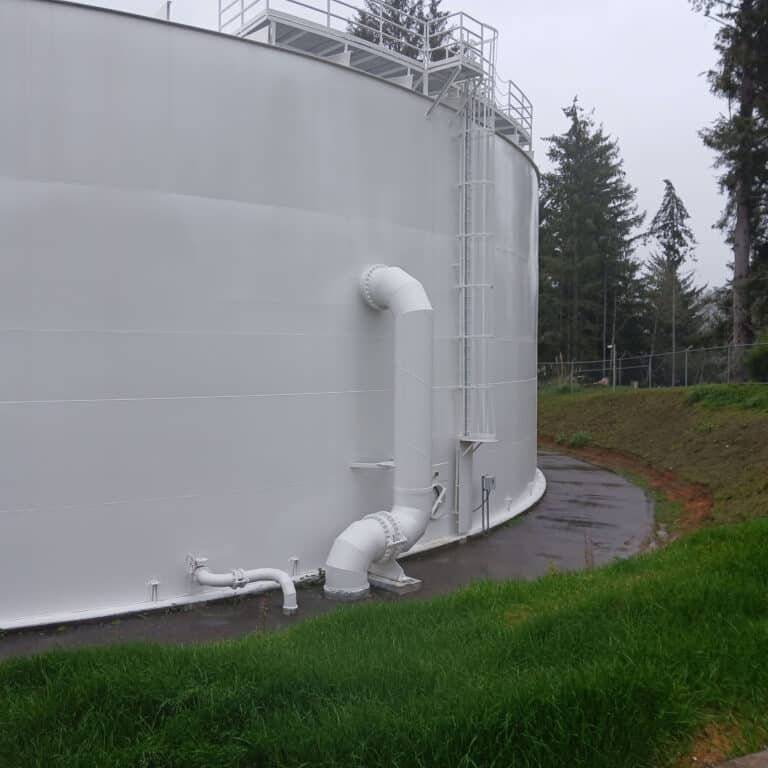 2.0 MG Korblex Reservoir Seismic Retrofit construction, photo 2 of 10
