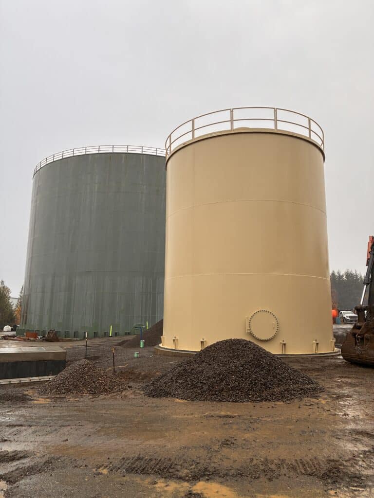 Backwash Tank construction, photo 4 of 5