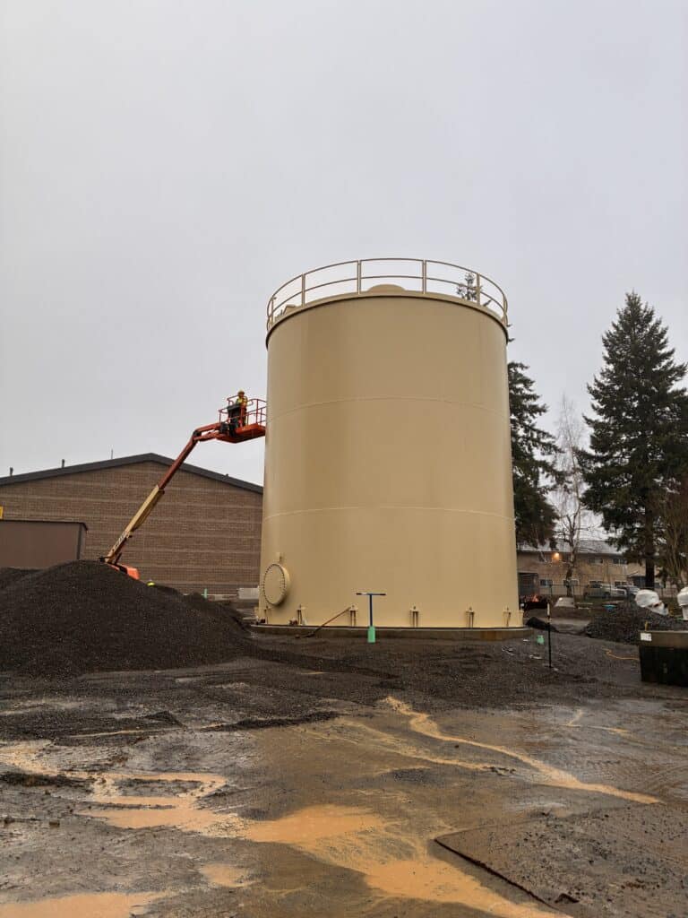 Backwash Tank construction, photo 5 of 5