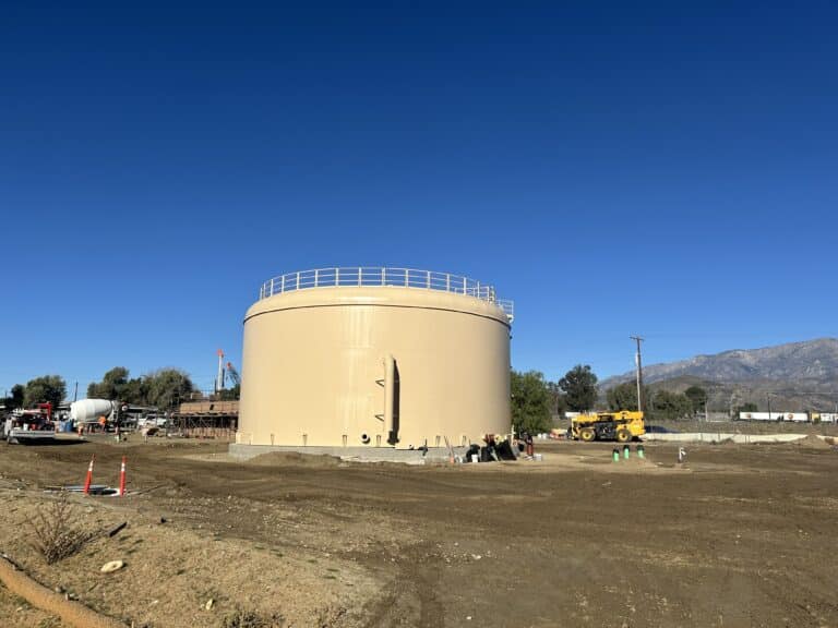 Charles Street Reservoir construction, photo 2 of 5