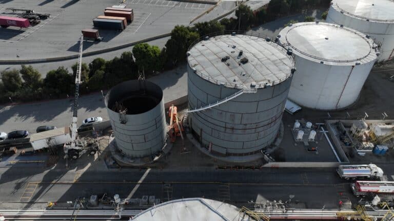 Gasoline Tank Expansion Project construction, photo 4 of 4