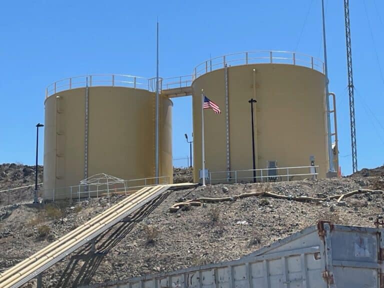 Topock Raw Water Tanks construction, photo 3 of 3