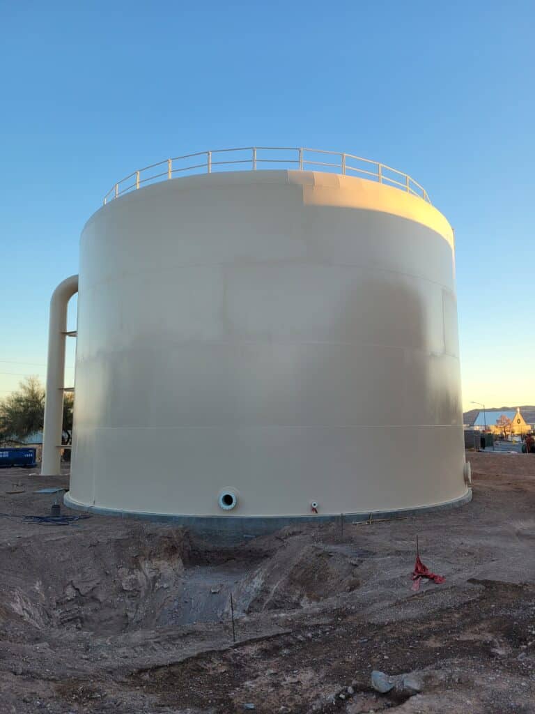Water Storage Reservoir R-1B construction, photo 3 of 4
